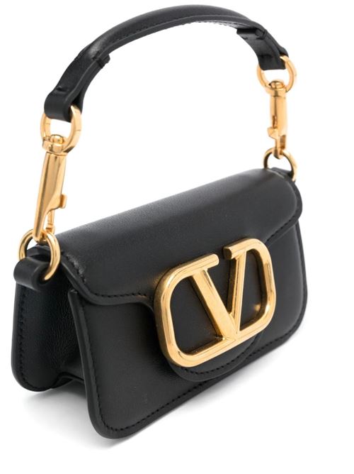 Super mini LOCÒ chain bag in leather Valentino Garavani | 4W2P0Z28ZXL0NO